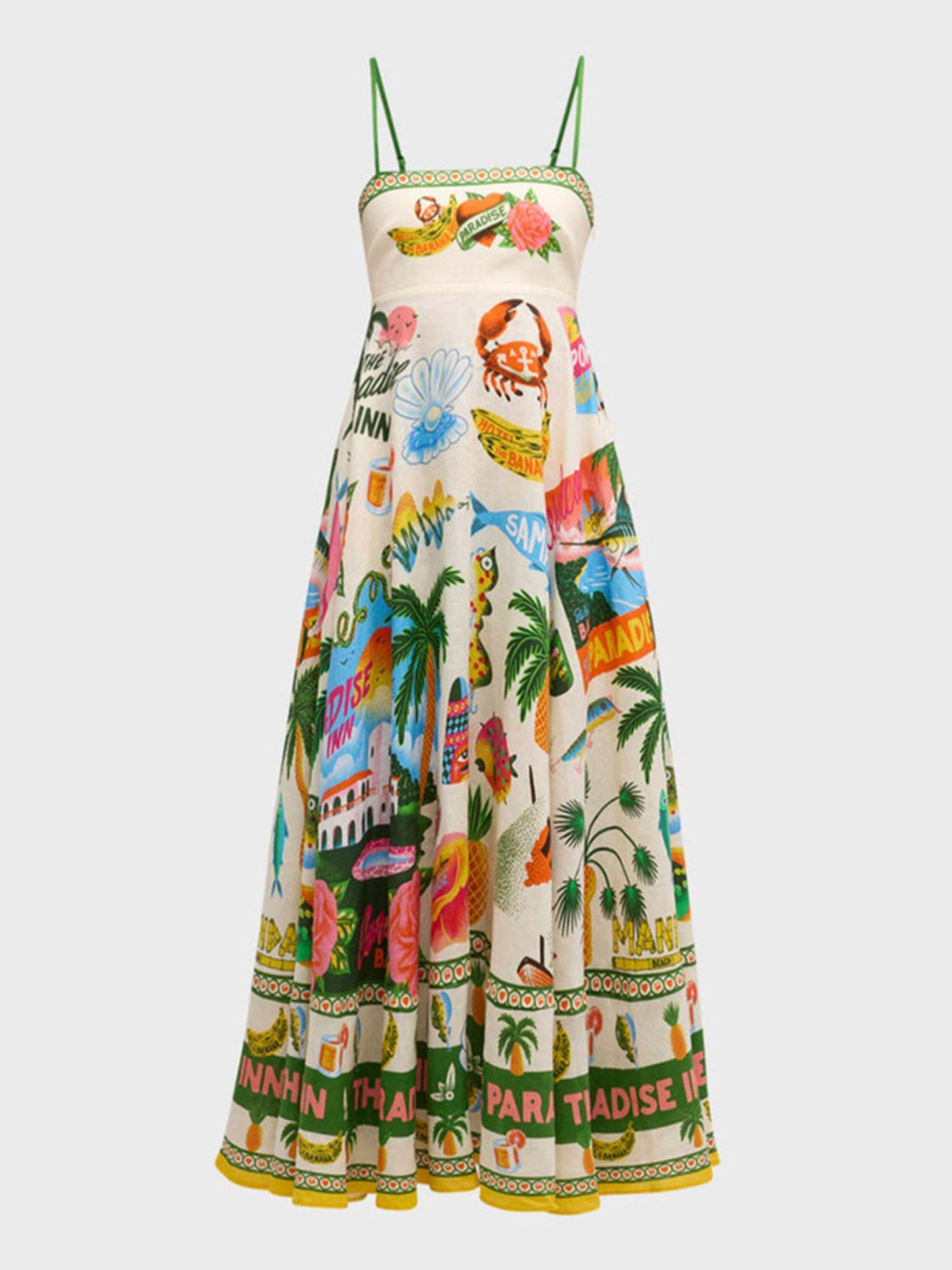 Tropical Escape Midi Dress