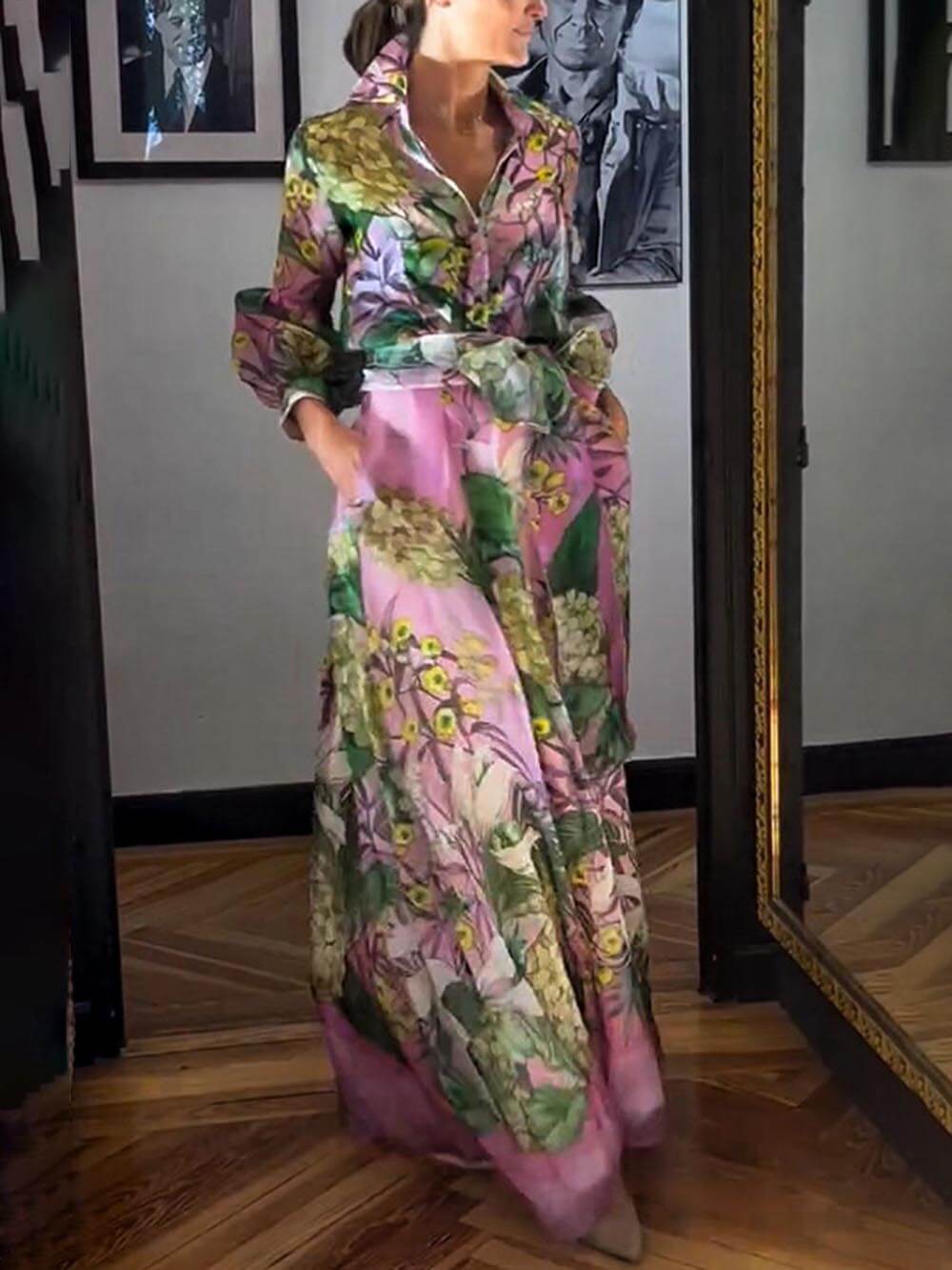 Vibrant Floral Breeze Shirt
