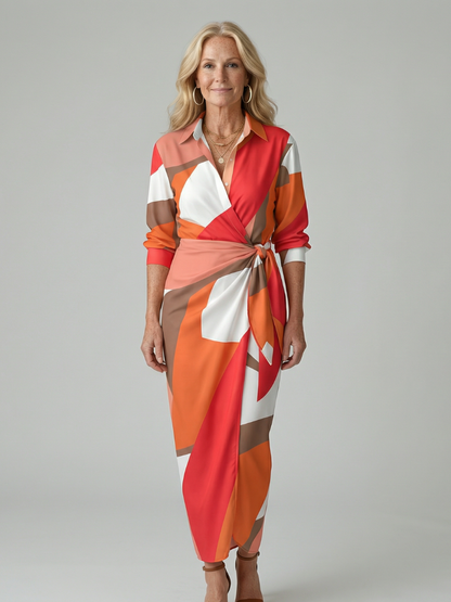 Silen | Smooth Form Midi Dress