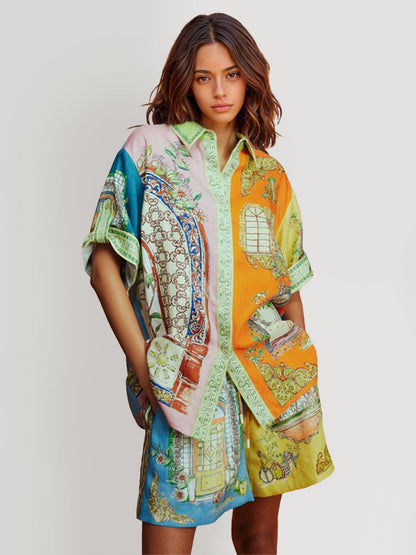 Tropical Garden Two-Piece Set
