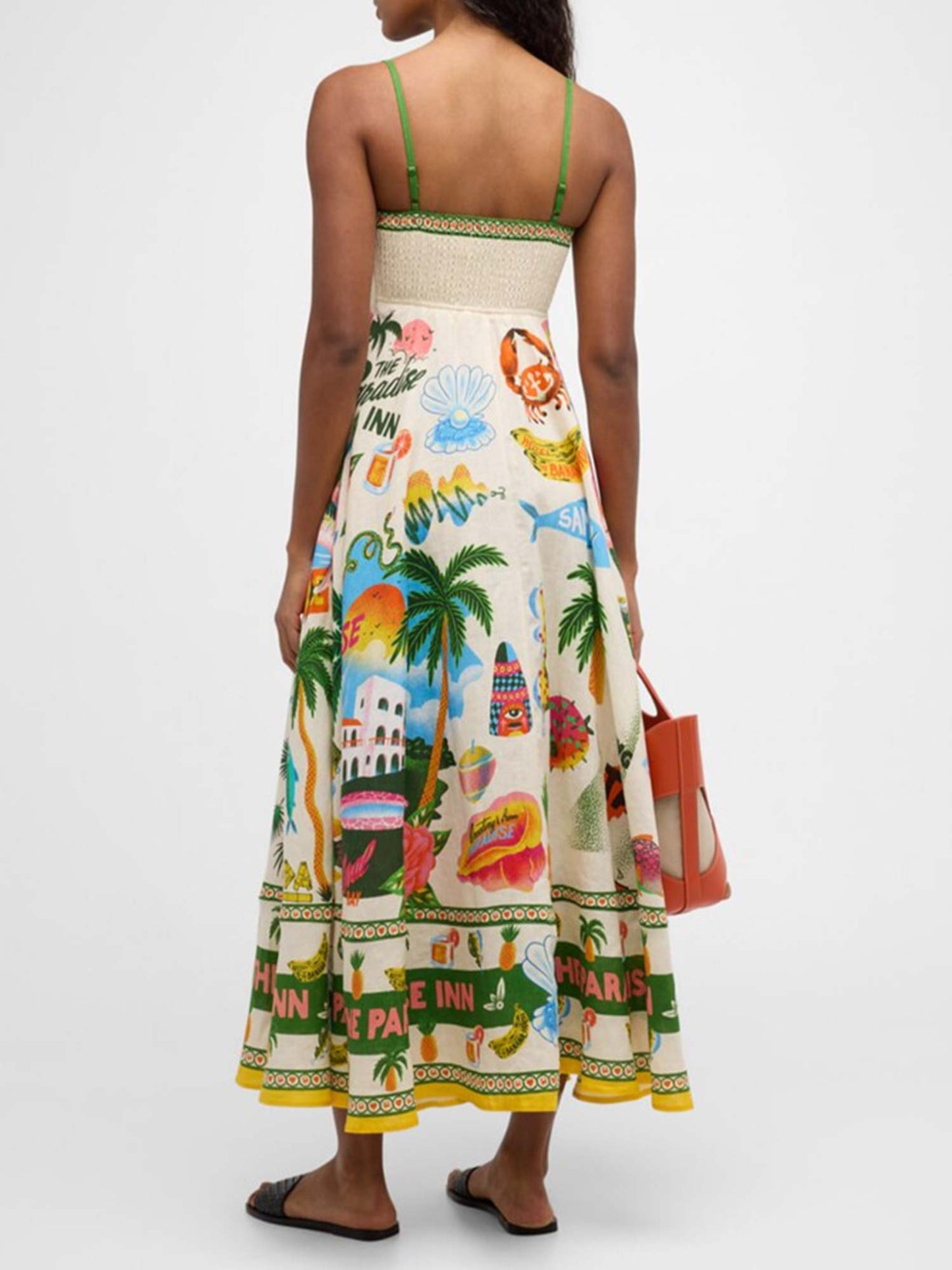 Tropical Escape Midi Dress
