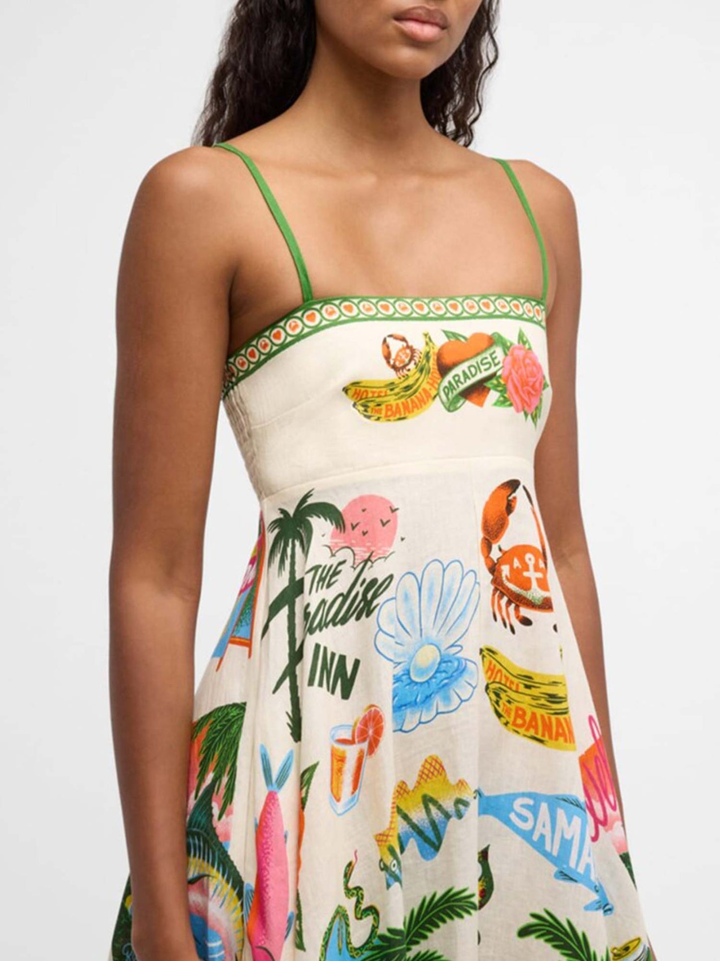 Tropical Escape Midi Dress