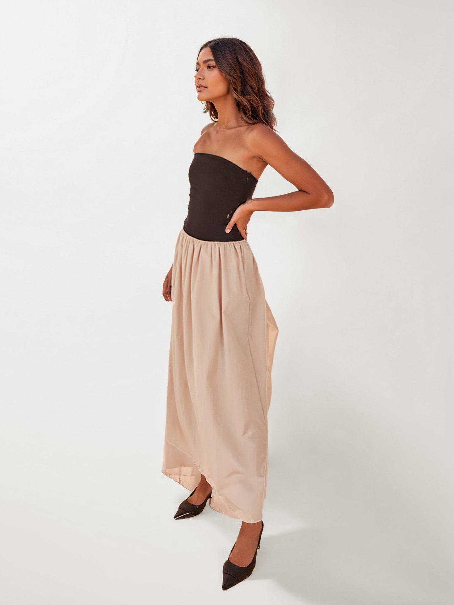 Strapless Maxi Dress