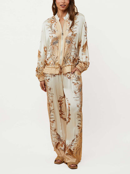 Baroque Garden Relaxed Pants