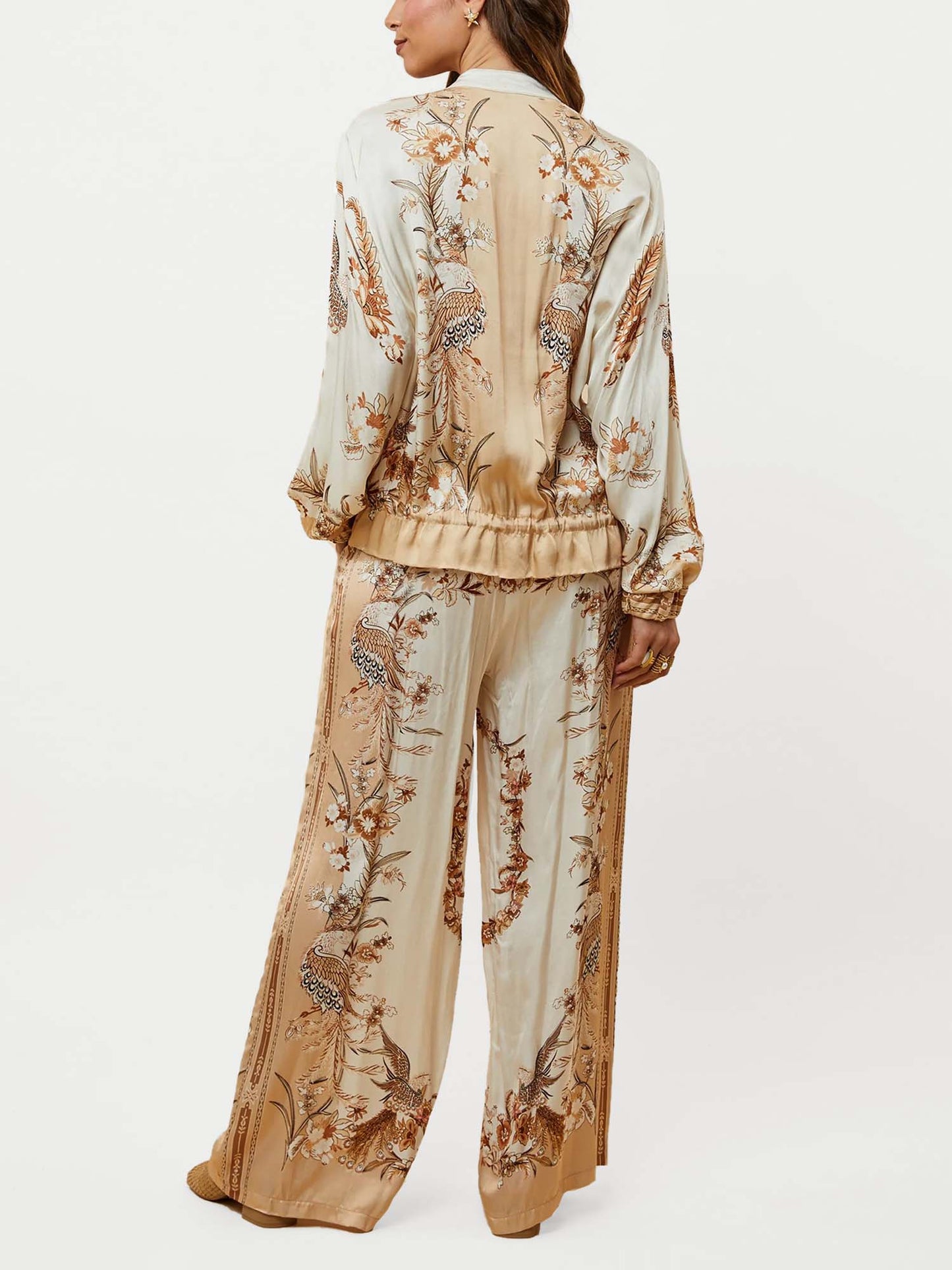 Baroque Garden Relaxed Pants