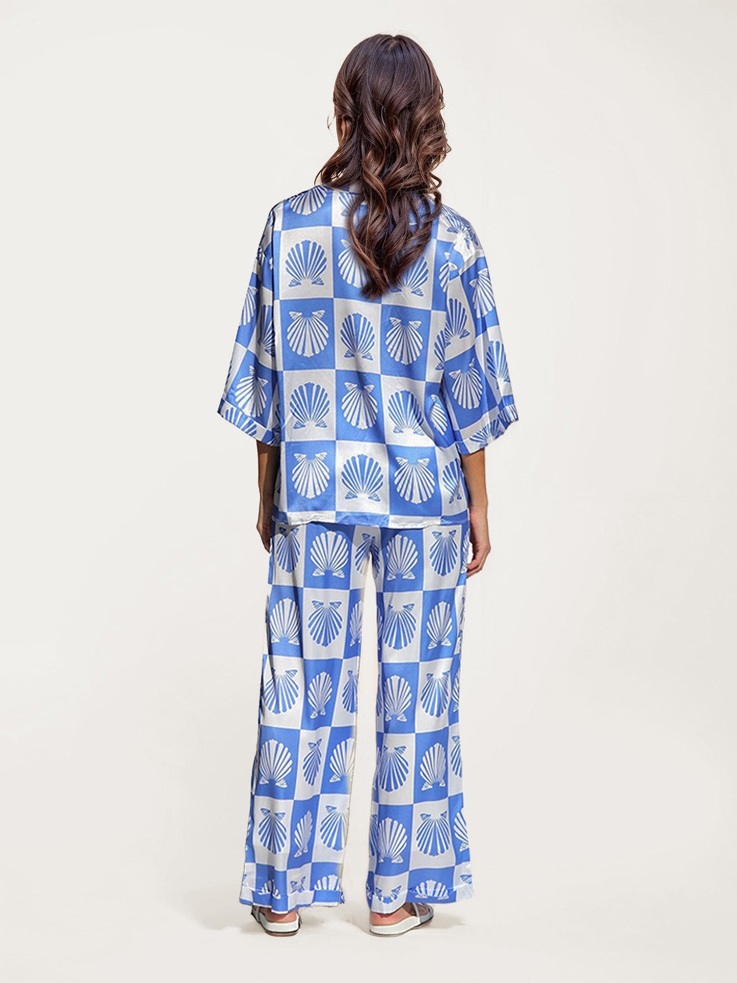 Seashell Dreams Wide-Leg Pants