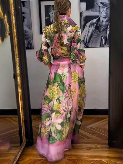 Vibrant Floral Breeze Shirt