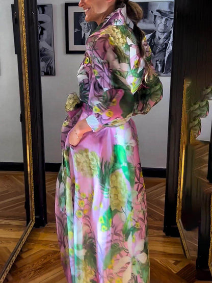 Vibrant Floral Breeze Shirt