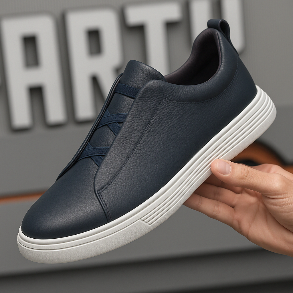 Maverick Genuine Leather Sneakers