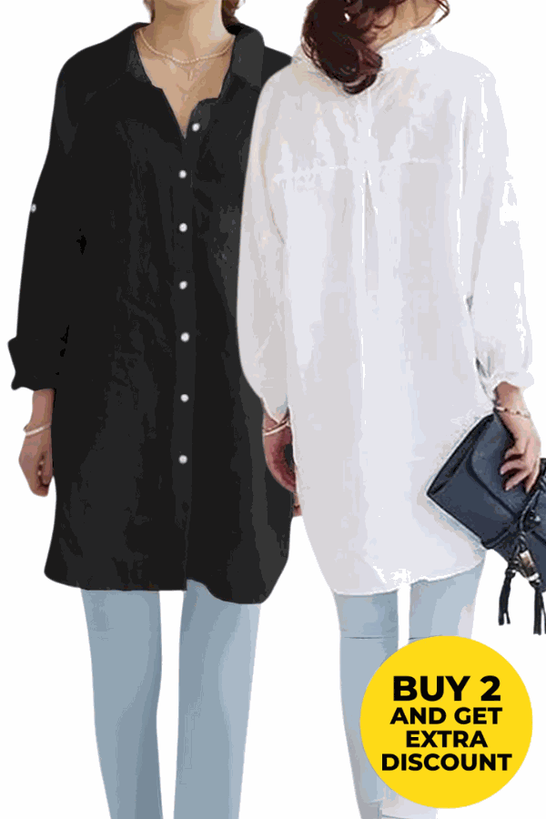 Oversized Linen Shirt